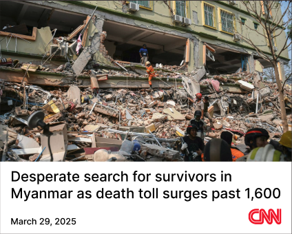 Myanmar Earthquake